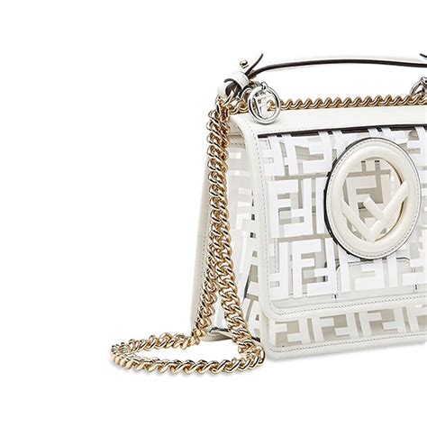 fendi kan i f white|fendi bag styles.